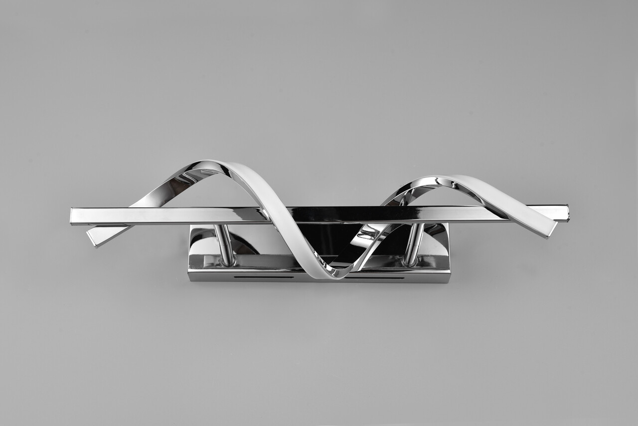 Aplica de perete Isabel, RL, 46x12 cm, 8.5W, 1x SMD, metal, argintiu - imagine 5